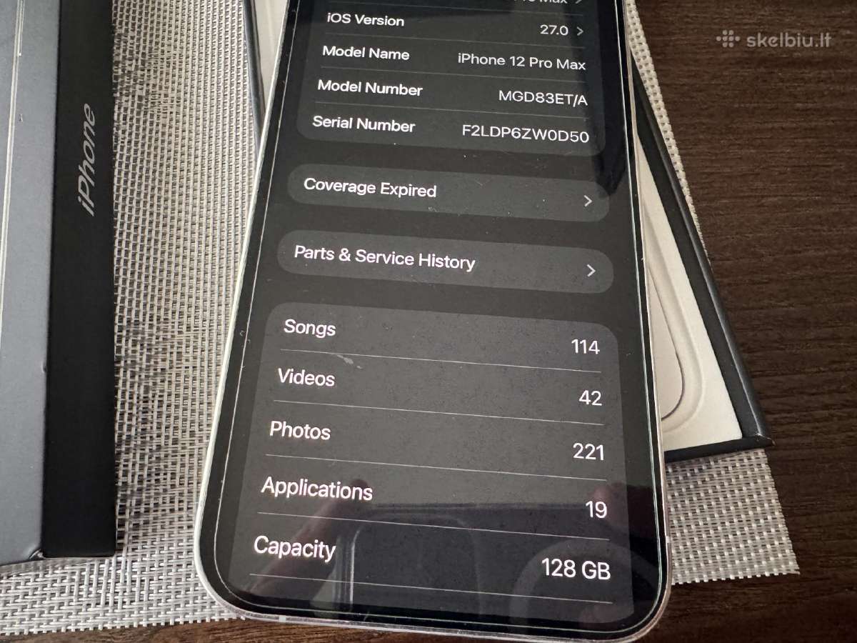 iPhone 12 Pro Max su dokumentas - nuotraukos Nr. 10