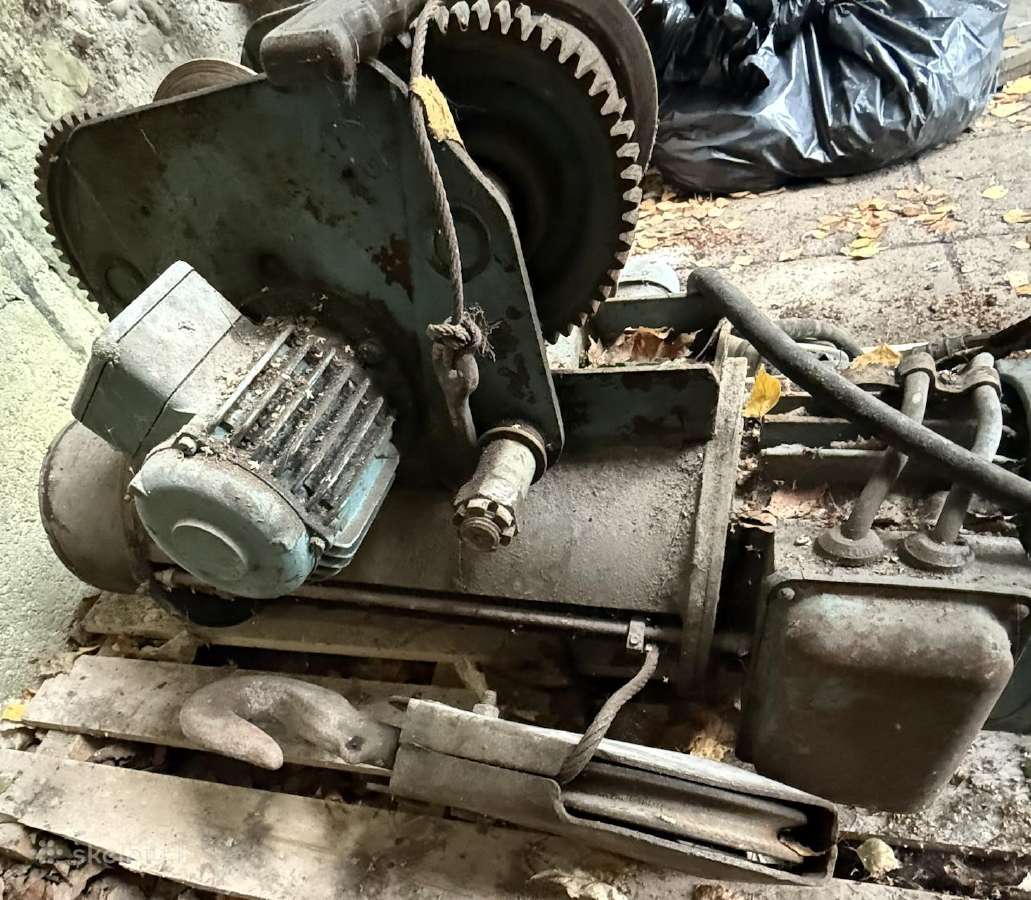 Elektrinis telferis 500kg (kėlimo gervė, talė) - nuotraukos Nr. 5
