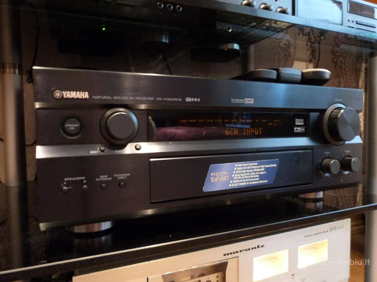 Yamaha Rx-v1300rds Receiver. Stereo Direct. 6.1ch. - nuotraukos Nr. 16