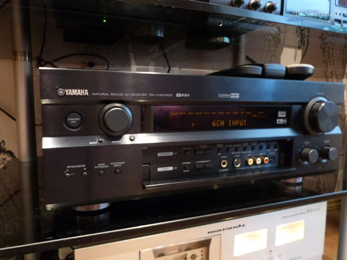 Yamaha Rx-v1300rds Receiver. Stereo Direct. 6.1ch. - nuotraukos Nr. 17