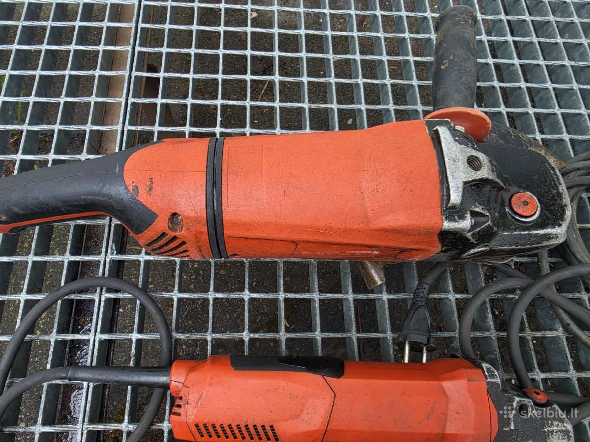 Hilti kampiniai šlifuokliai - nuotraukos Nr. 4