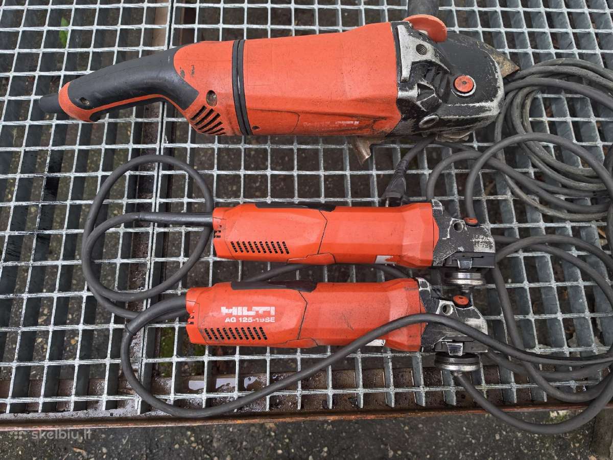 Hilti kampiniai šlifuokliai - nuotraukos Nr. 2