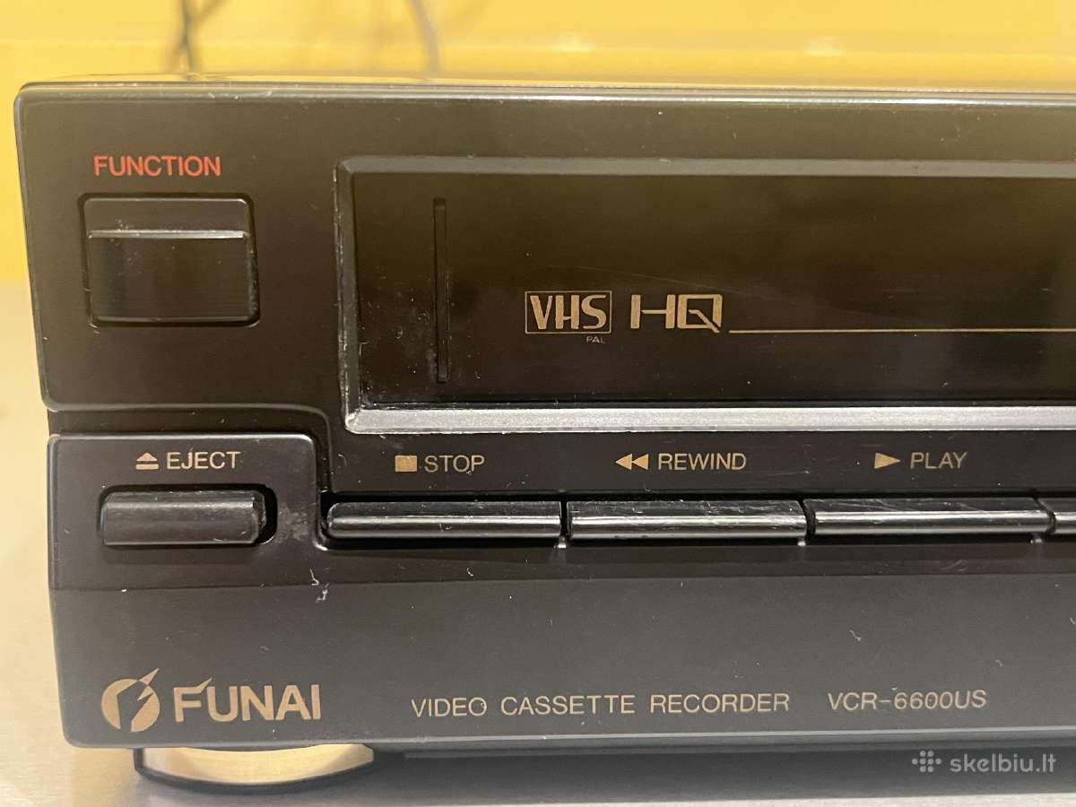 Videomagnetofonas funai japan - nuotraukos Nr. 2