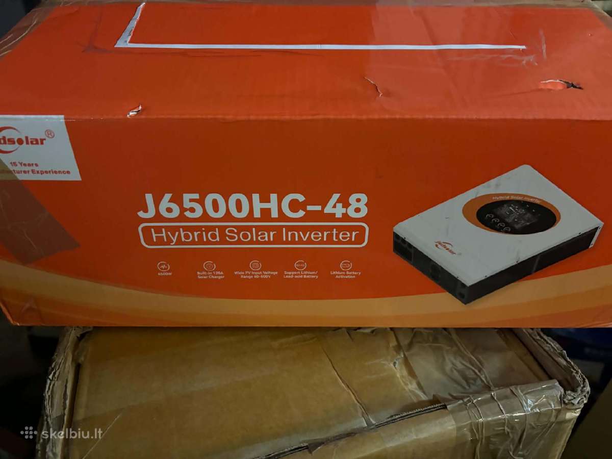 Hibridinis saulės elektrinės inverteris Jsdsolar - nuotraukos Nr. 2