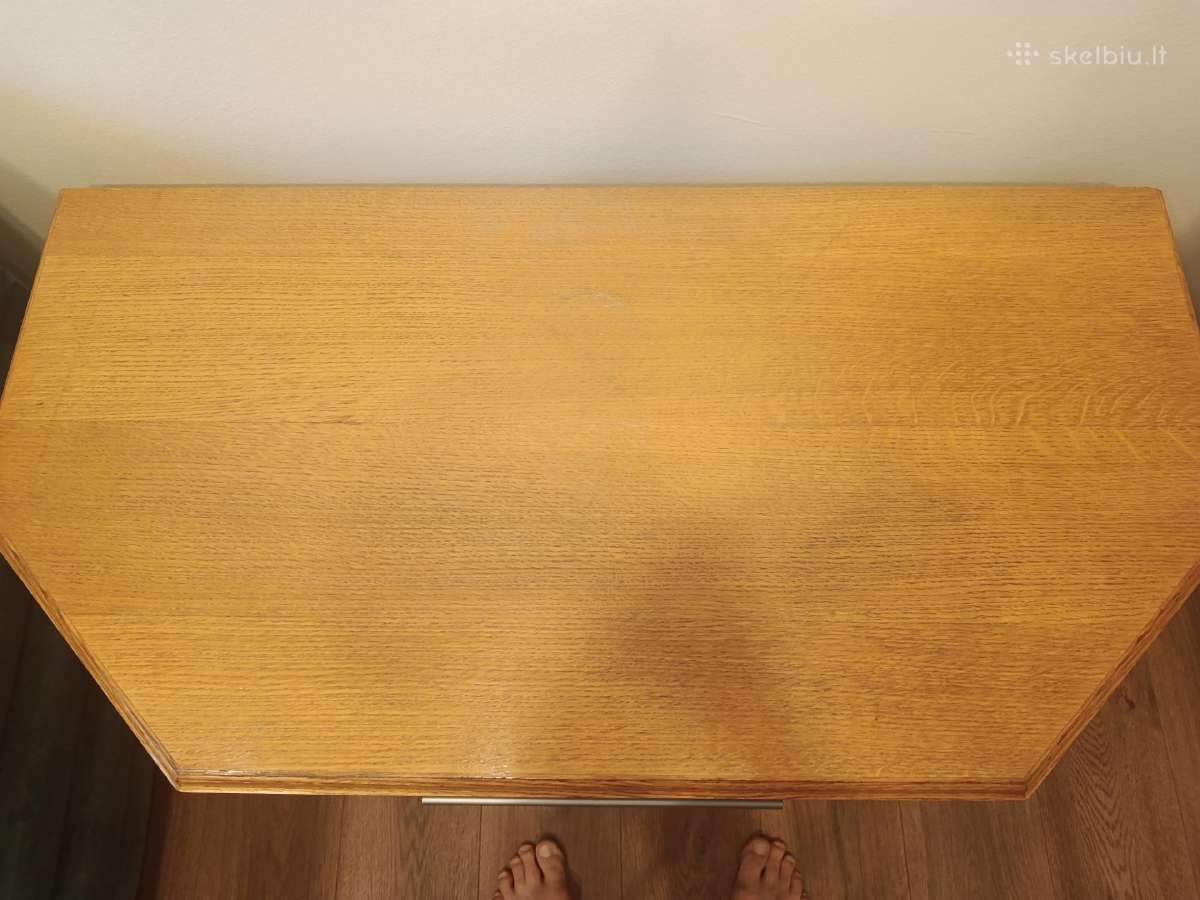 Uosio masyvo ir lukšto TV Spintele - nuotraukos Nr. 2