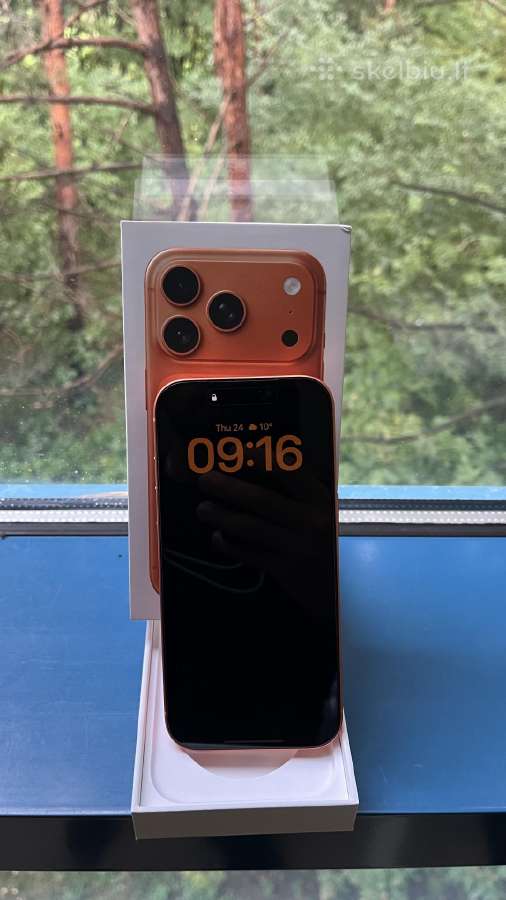 Apple iPhone 17 pro 512gb Esim idealus - nuotraukos Nr. 3