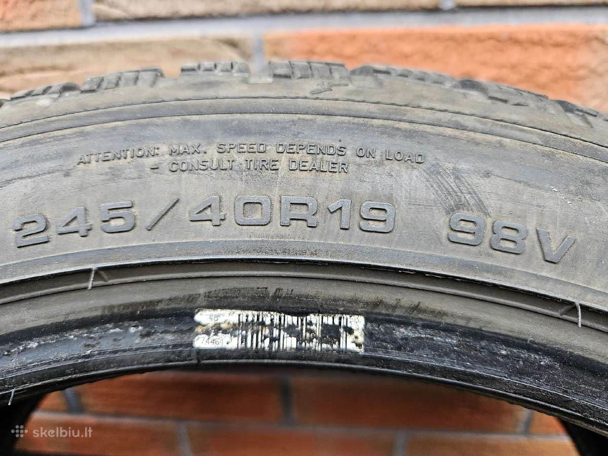 Žieminės padangos Good Year Ultragrip 245/40r19 - nuotraukos Nr. 6