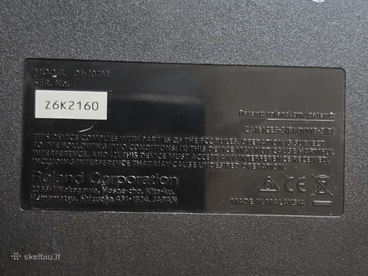 Roland Serato Dj-707m - nuotraukos Nr. 9