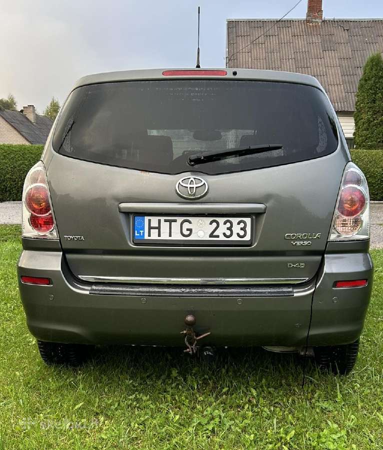 Toyota Corolla Verso, 2.2 d., 100kw – Ta iki 2028 - nuotraukos Nr. 4