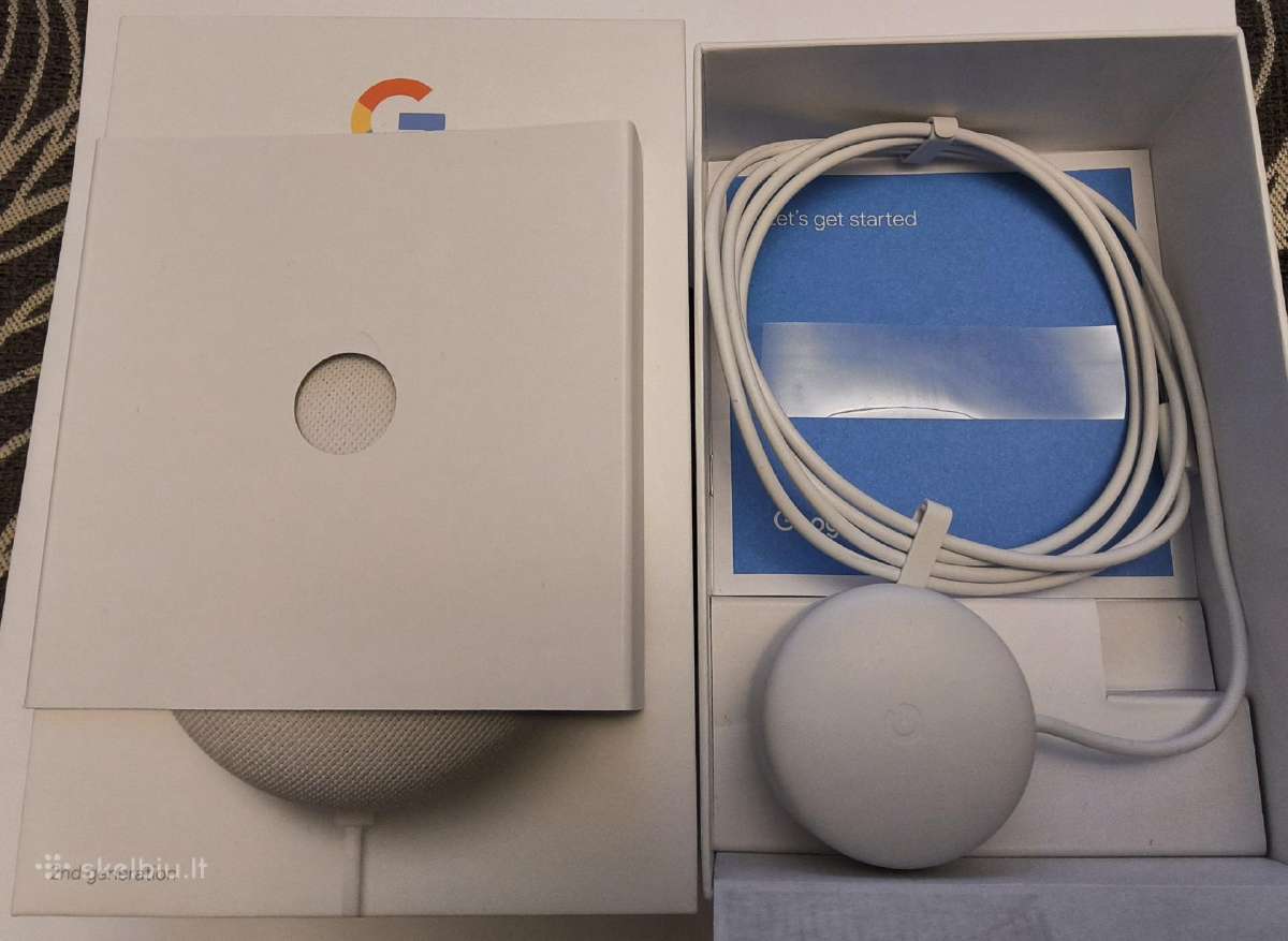 Naujas Google Nest Mini išmanusis garsiakalbis - nuotraukos Nr. 2