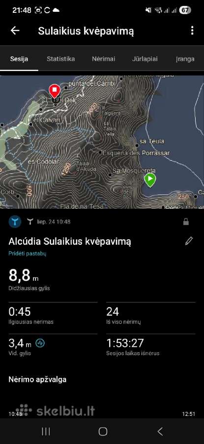 Garmin descent Mk2s - nuotraukos Nr. 18