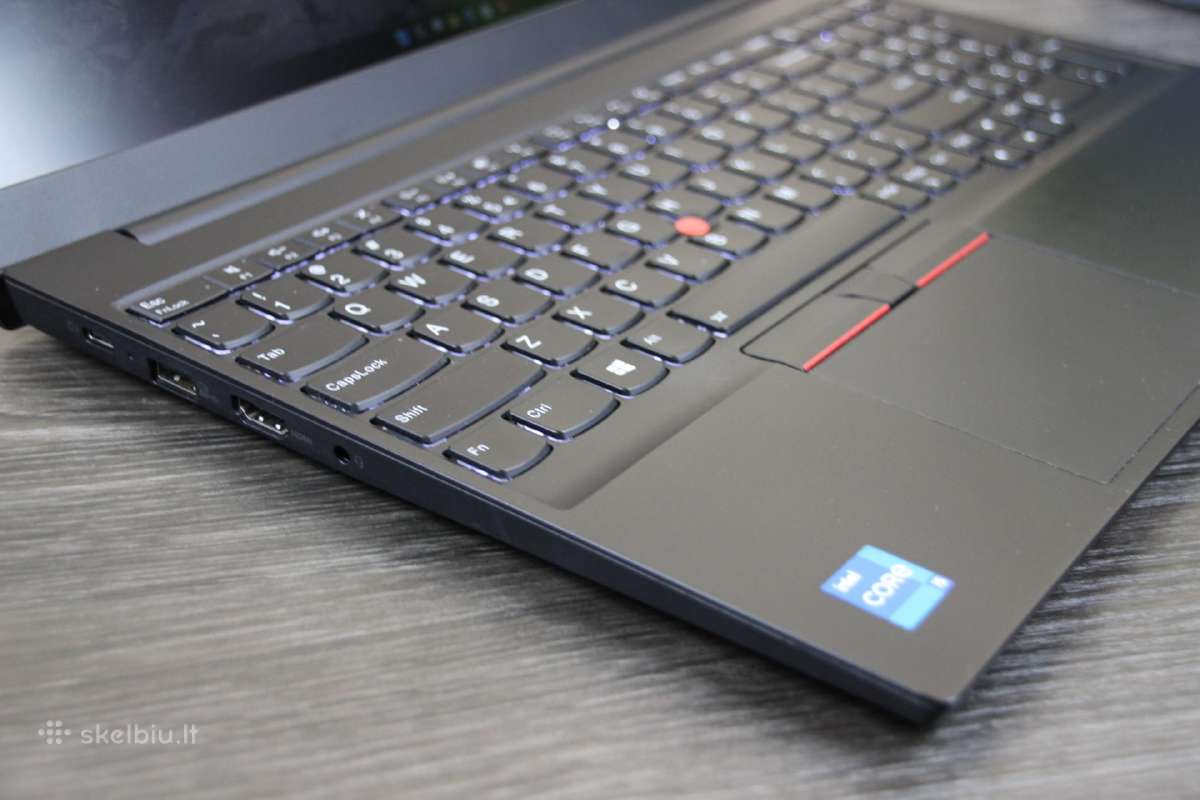 Lenovo E15 Gen2 i5-11gen 16gb fhd Us klaviatura - nuotraukos Nr. 6