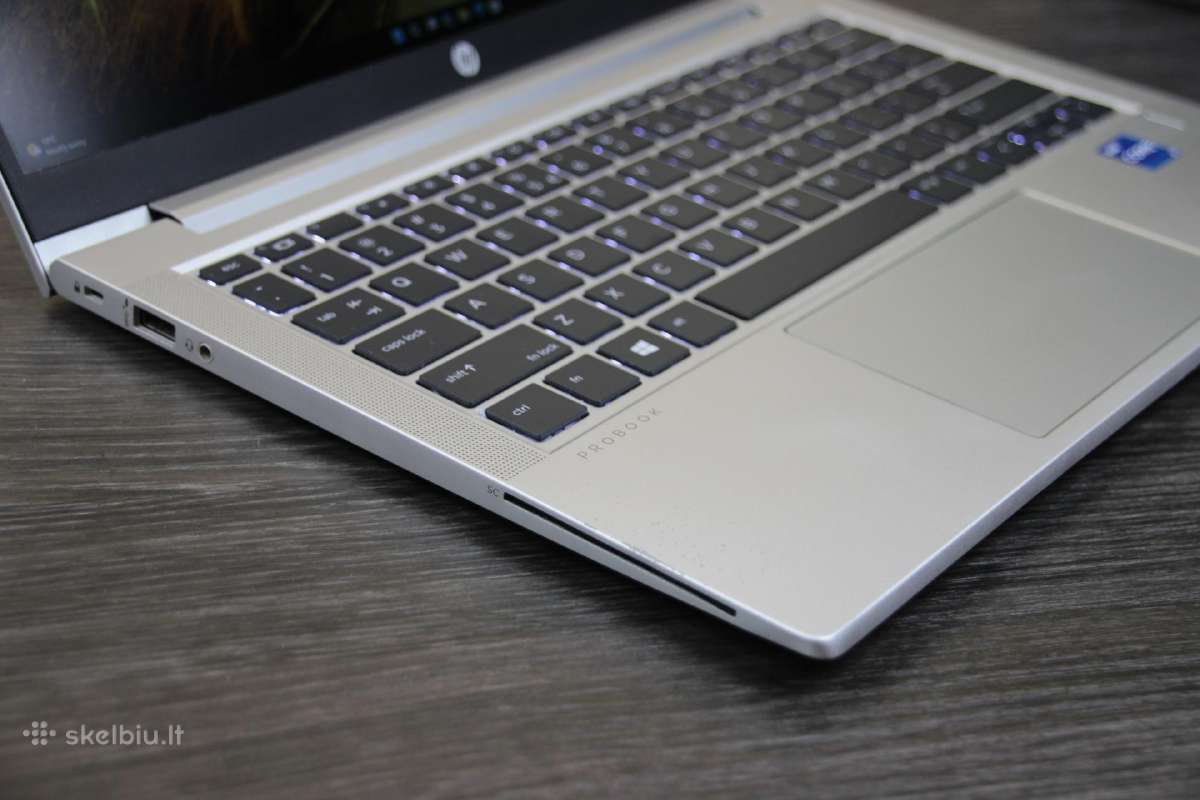 Hp Probook i7-1165g7 16gb 512ssd Fullhd Ips - nuotraukos Nr. 6
