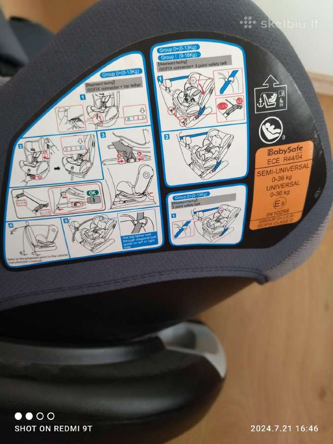 Parduodame vaikišką automobilinę kėdutę. - nuotraukos Nr. 2