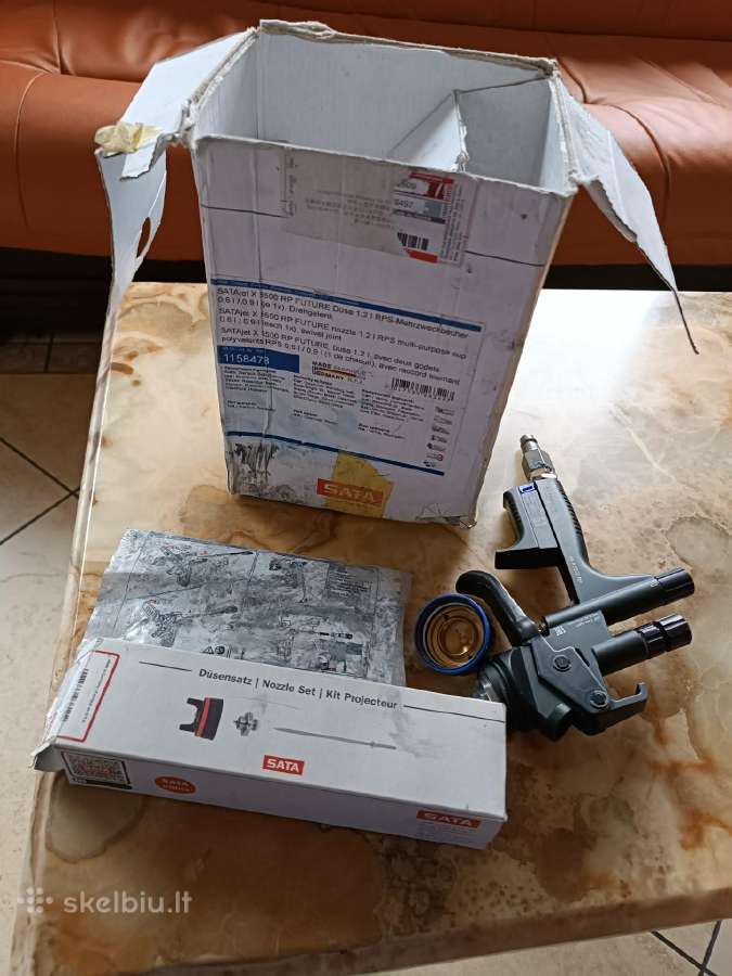 Sata Jet X 5500 Rp 1.2i ir 1.2o - nuotraukos Nr. 5