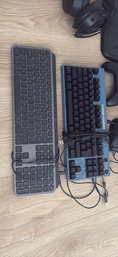 Zaidimu komplektas Logitech G923+gaming periferija - nuotraukos Nr. 4