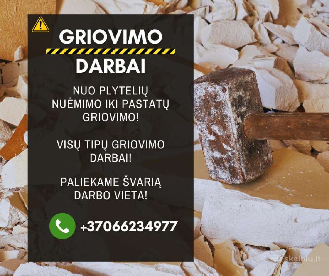 Griovimo darbai! - nuotraukos Nr. 2