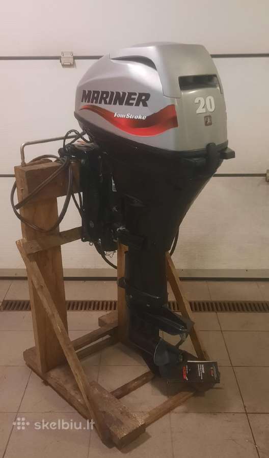Mariner Mercury 20 el start el trim - nuotraukos Nr. 3