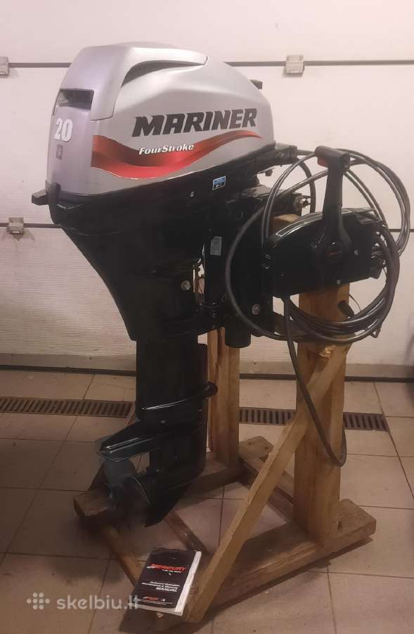 Mariner Mercury 20 el start el trim - nuotraukos Nr. 2