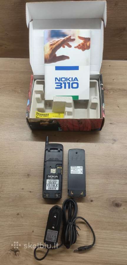 Nokia 3110 pilnas komplektas Suomija - nuotraukos Nr. 2
