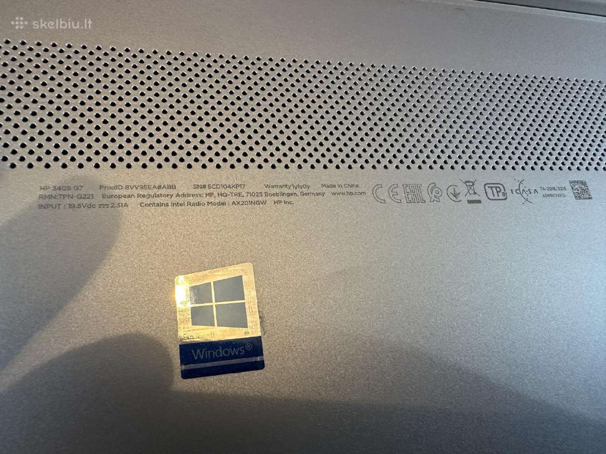 4x kompiuteriai,lenovo Thinkbook 14-iil,hp 340s G7 - nuotraukos Nr. 32