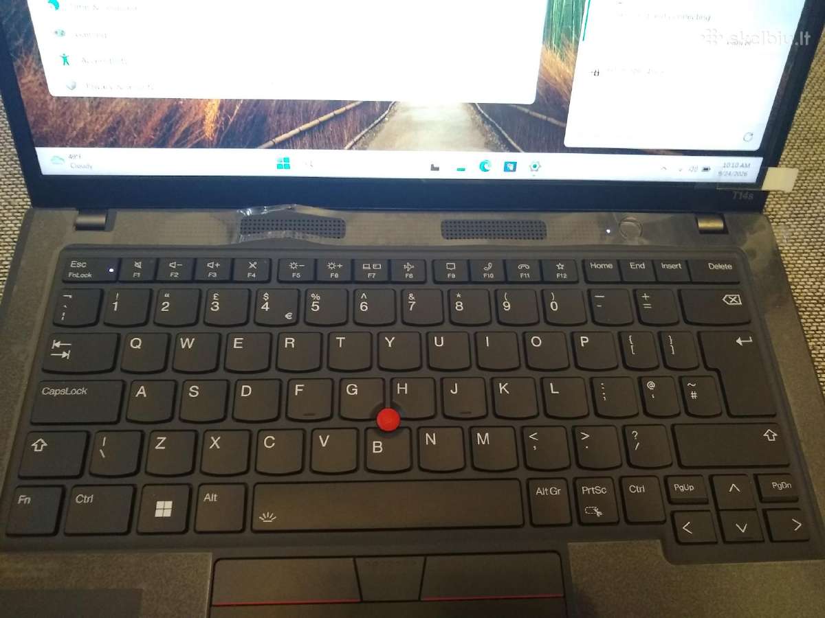 T14s i7-1265p/32gb RAM/512gb/touch - nuotraukos Nr. 6