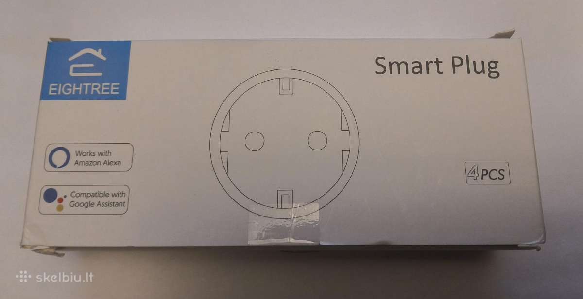 Nauji išmanieji WiFi elektros lizdai Eightree 4vnt - nuotraukos Nr. 5