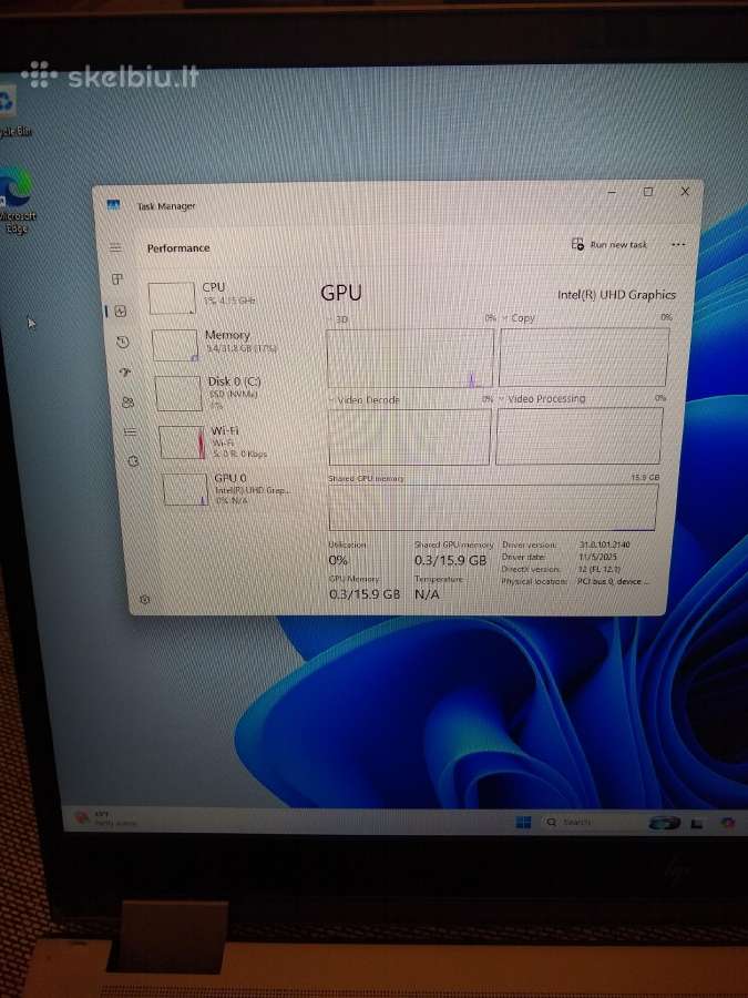 Zbook Fury 17" i7-10850h/32/64/512 - nuotraukos Nr. 6