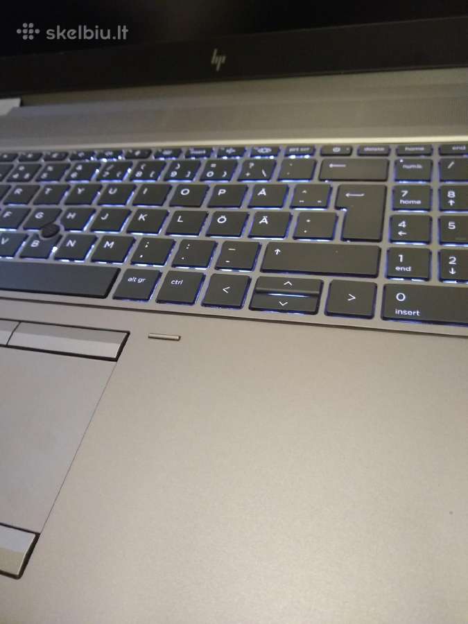 Zbook Fury 17" i7-10850h/32/64/512 - nuotraukos Nr. 7