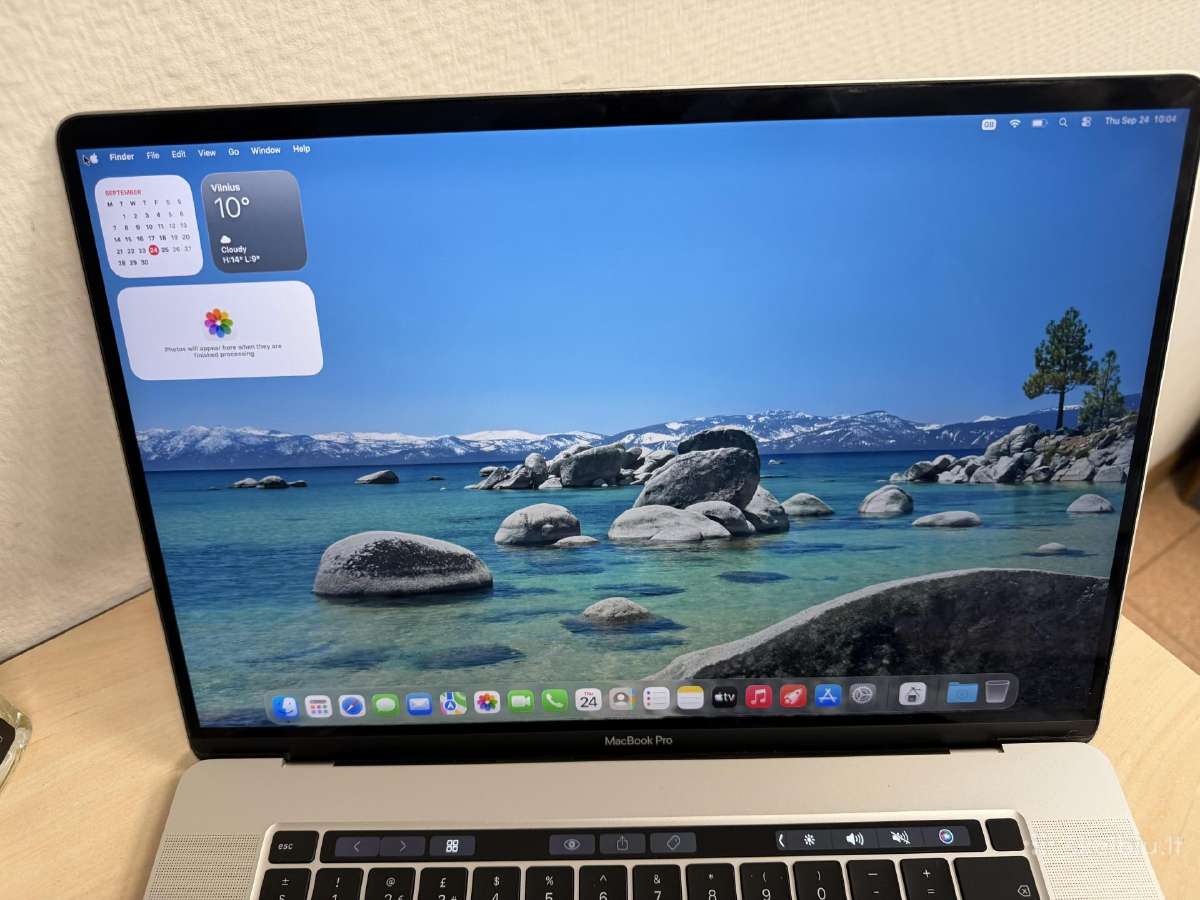 Apple MacBook Pro 2019 16" / i7 2.6 / 16gb / 512gb - nuotraukos Nr. 12
