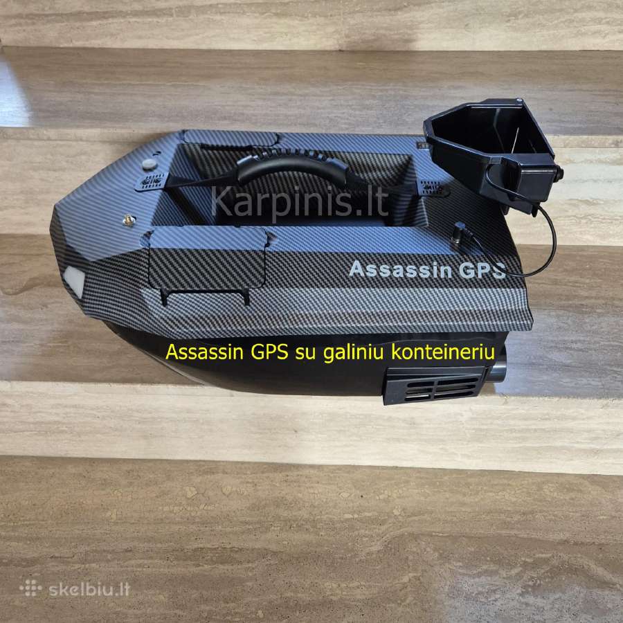 Assassin Manuowell V2 pašarų laivelis su GPS 36tšk - nuotraukos Nr. 2