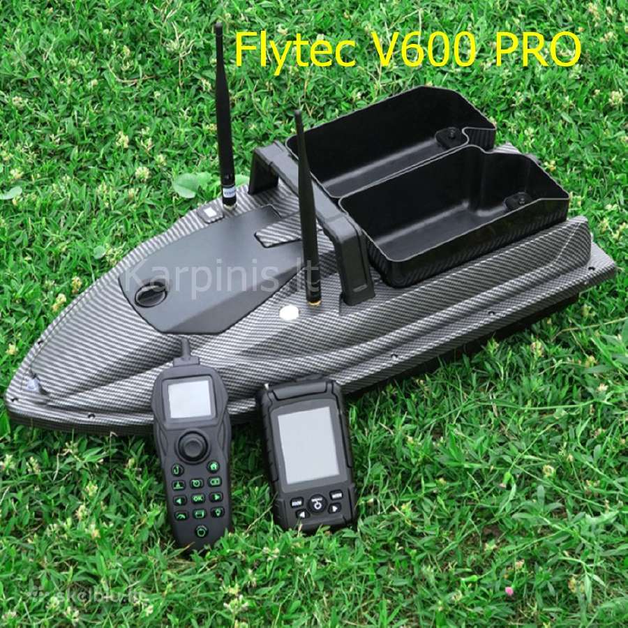 Flytec V600 Pro laivelis su GPS ir Echolotu 300 m - nuotraukos Nr. 2
