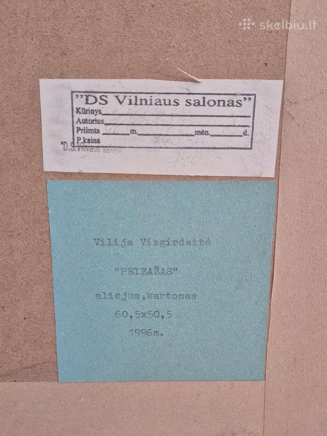 Parduodami paveikslai - nuotraukos Nr. 6