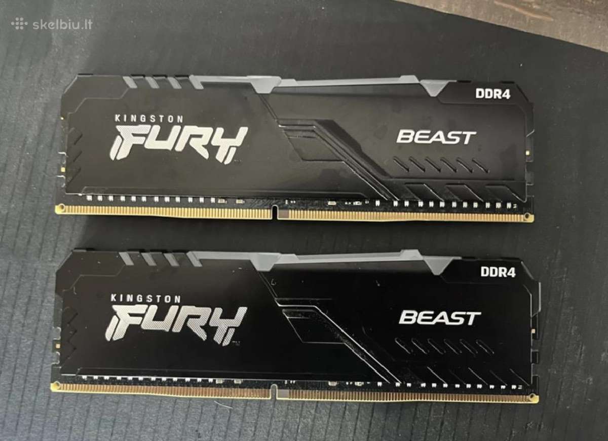 Kingston Fury Beast Rgb Ddr4 (232gb) 3200mhz - nuotraukos Nr. 3