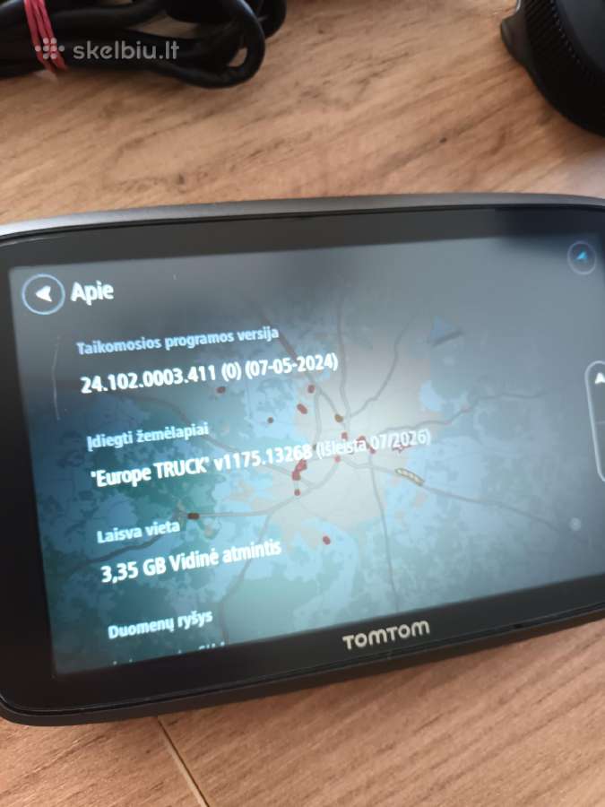 Tomtom Professional 6250 sunkvežimiui aktyvi Sim - nuotraukos Nr. 3