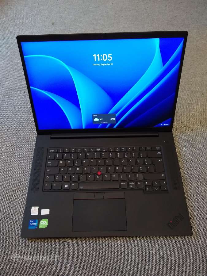 P1 gen5 i7-12700h/16/500/rtx a1000 - nuotraukos Nr. 4