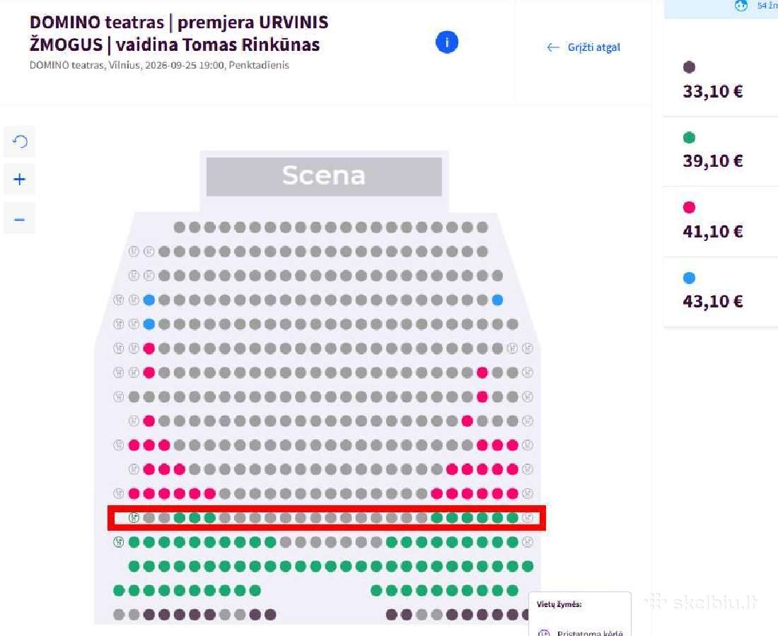 Urvinis Žmogus Domino teatras - nuotraukos Nr. 2