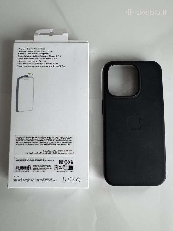 iPhone 15 Pro originalus dėklas/dėkliukas - nuotraukos Nr. 4