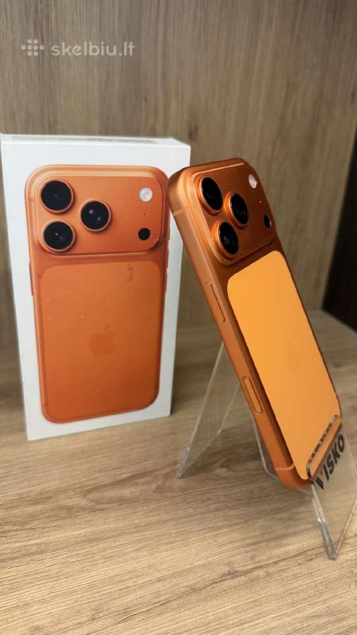 Apple iPhone 17 Pro 512gb baterija 100% - nuotraukos Nr. 3