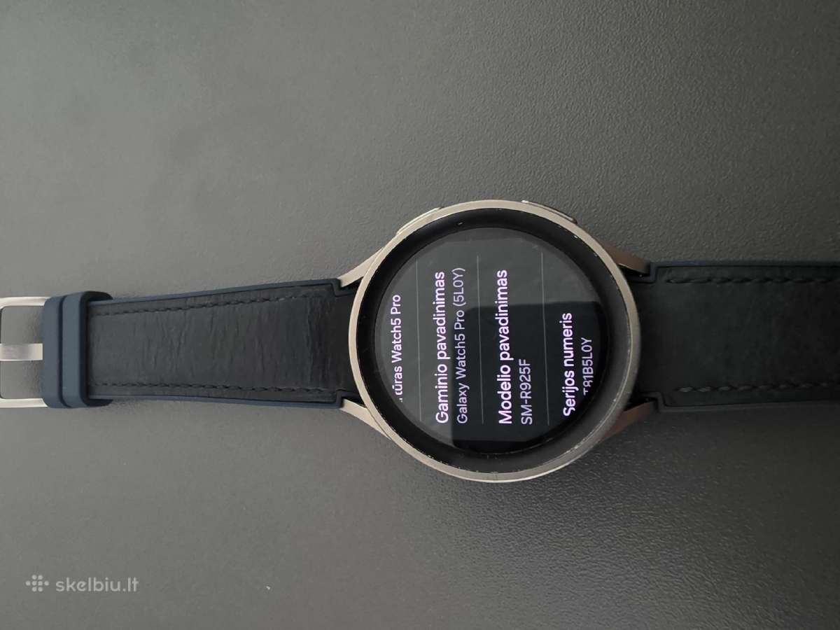 Samsung Galaxy Watch5 Pro 45mm Lte (su esim) - nuotraukos Nr. 4