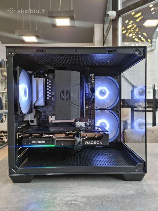 (R14) Kompiuteris Ryzen 5-7500f/16/1tb/rx9060/w11 - nuotraukos Nr. 2
