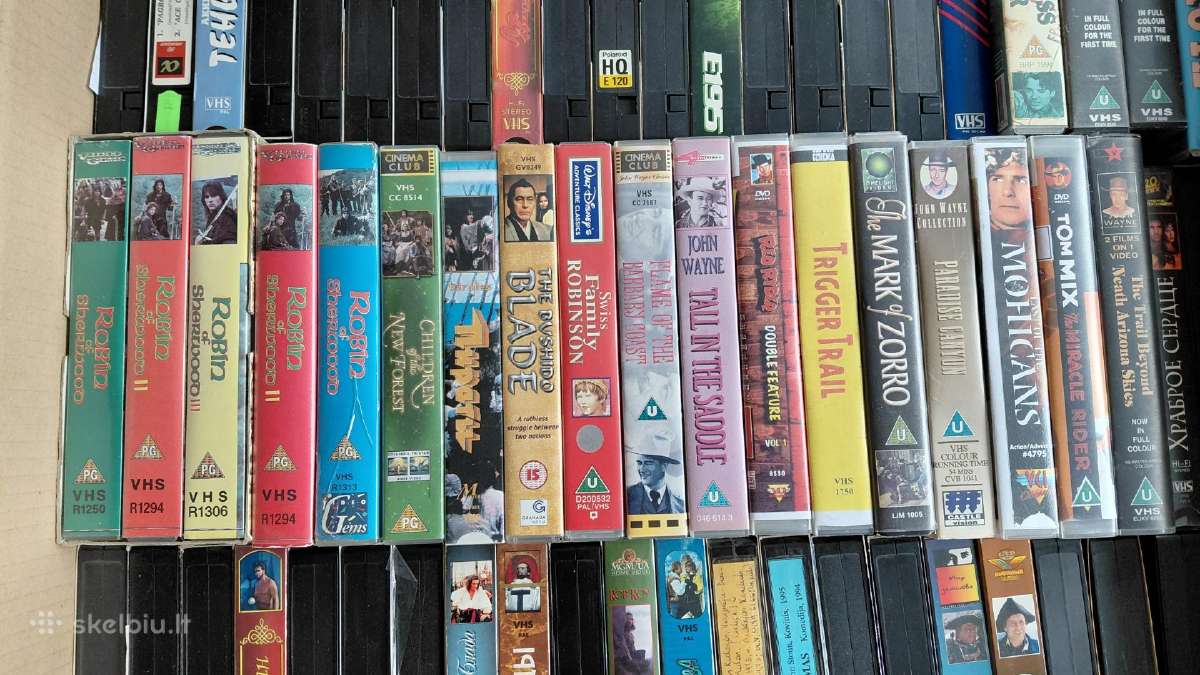 Vaizdajuostės (Vhs) urmu (~500 vnt) - nuotraukos Nr. 2