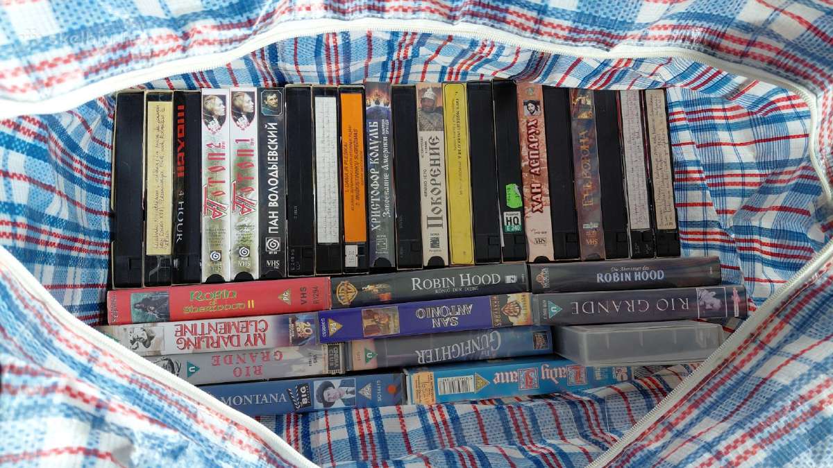 Vaizdajuostės (Vhs) urmu (~500 vnt) - nuotraukos Nr. 4