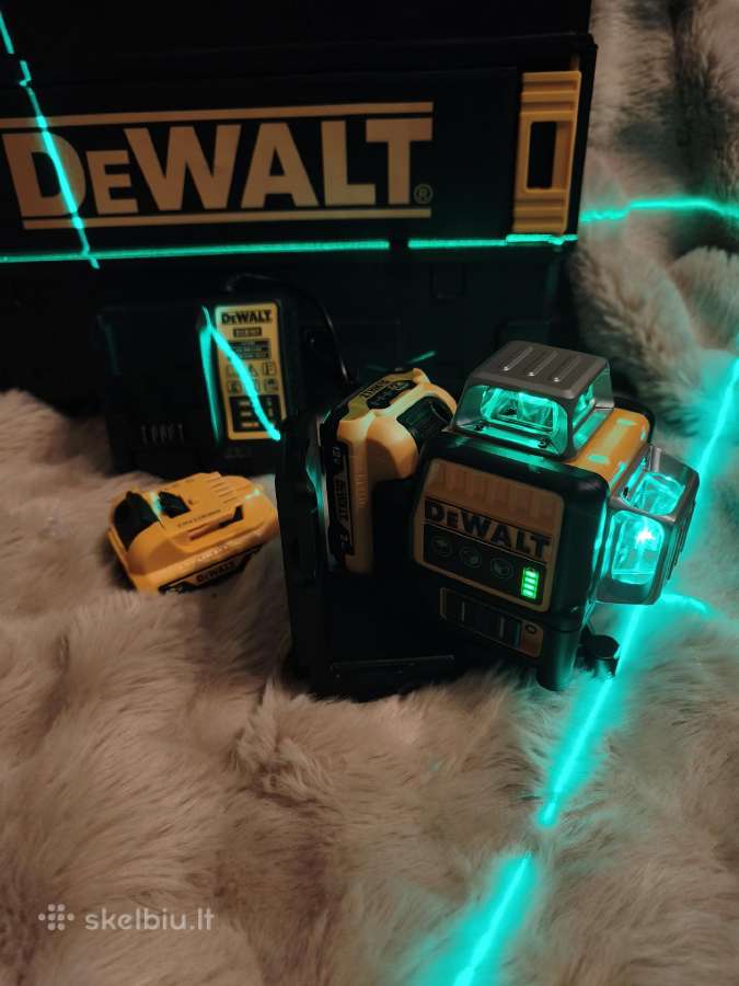 Dewalt Lazerinis Nivelyras (Naujas) - nuotraukos Nr. 4
