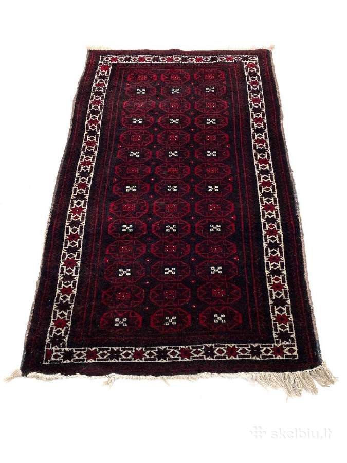 Vilnonis, rankų darbo kilimas "Bukhara" - nuotraukos Nr. 4