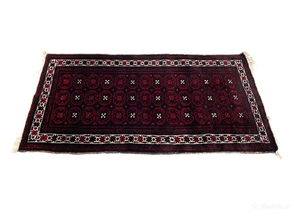 Vilnonis, rankų darbo kilimas "Bukhara" - nuotraukos Nr. 5