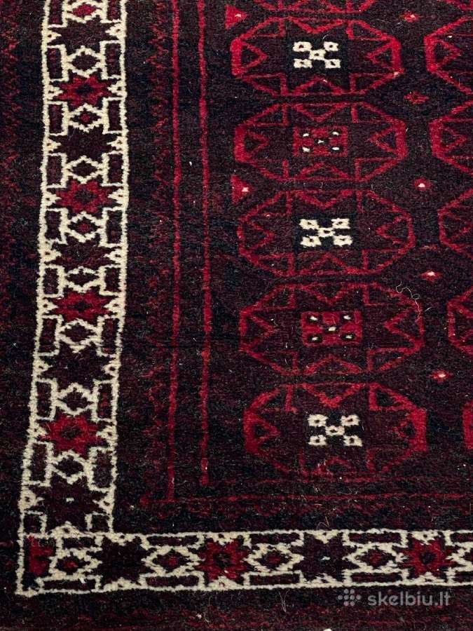 Vilnonis, rankų darbo kilimas "Bukhara" - nuotraukos Nr. 8