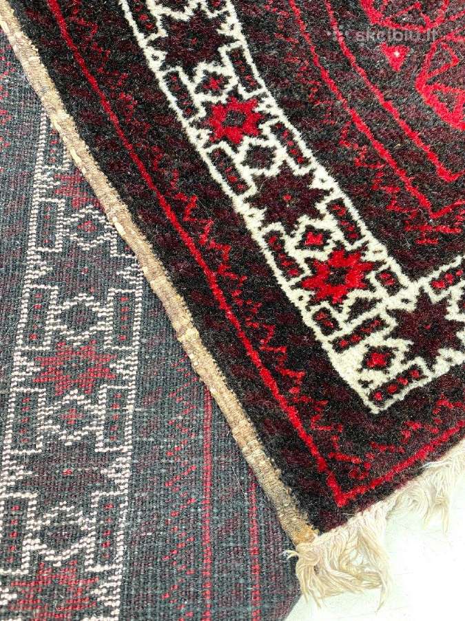 Vilnonis, rankų darbo kilimas "Bukhara" - nuotraukos Nr. 12