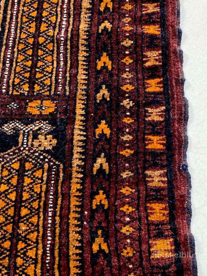 Vilnonis, rankų darbo kilimas "Afghan" - nuotraukos Nr. 9