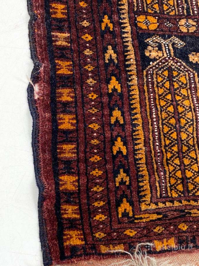 Vilnonis, rankų darbo kilimas "Afghan" - nuotraukos Nr. 10